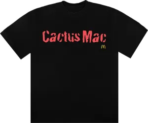 Cactus Jack Travis Scott McDonald's Cactus Mac Tee Black (Size M)