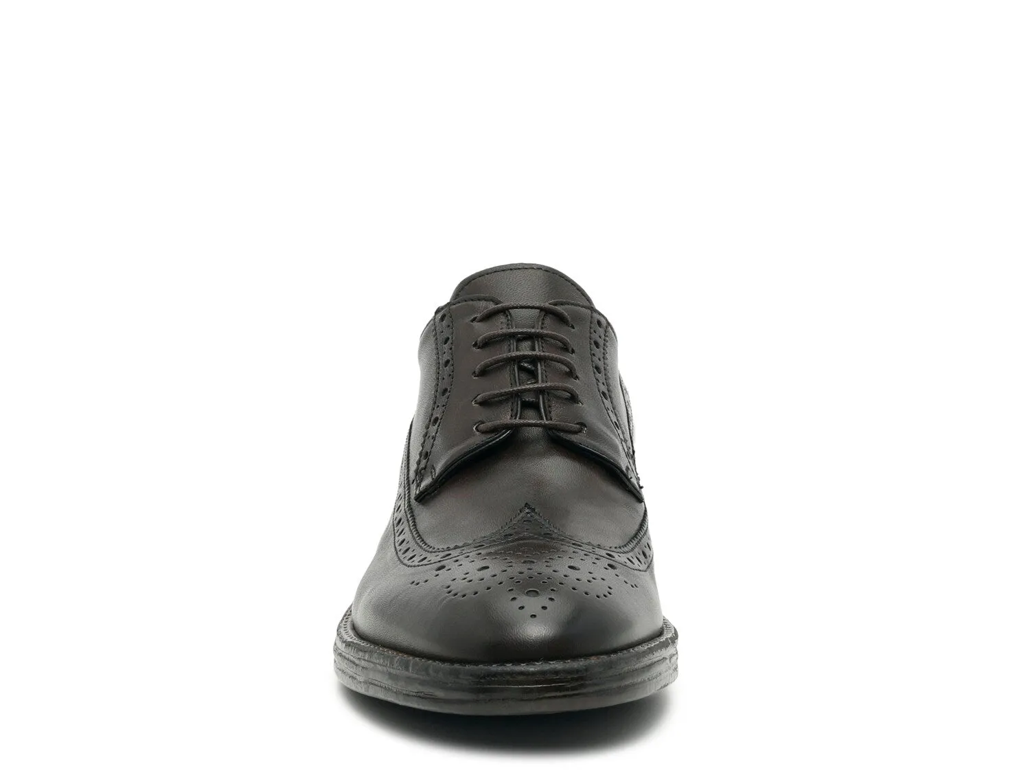 Coach and Four Wingtip Oxford Shoes, Gray