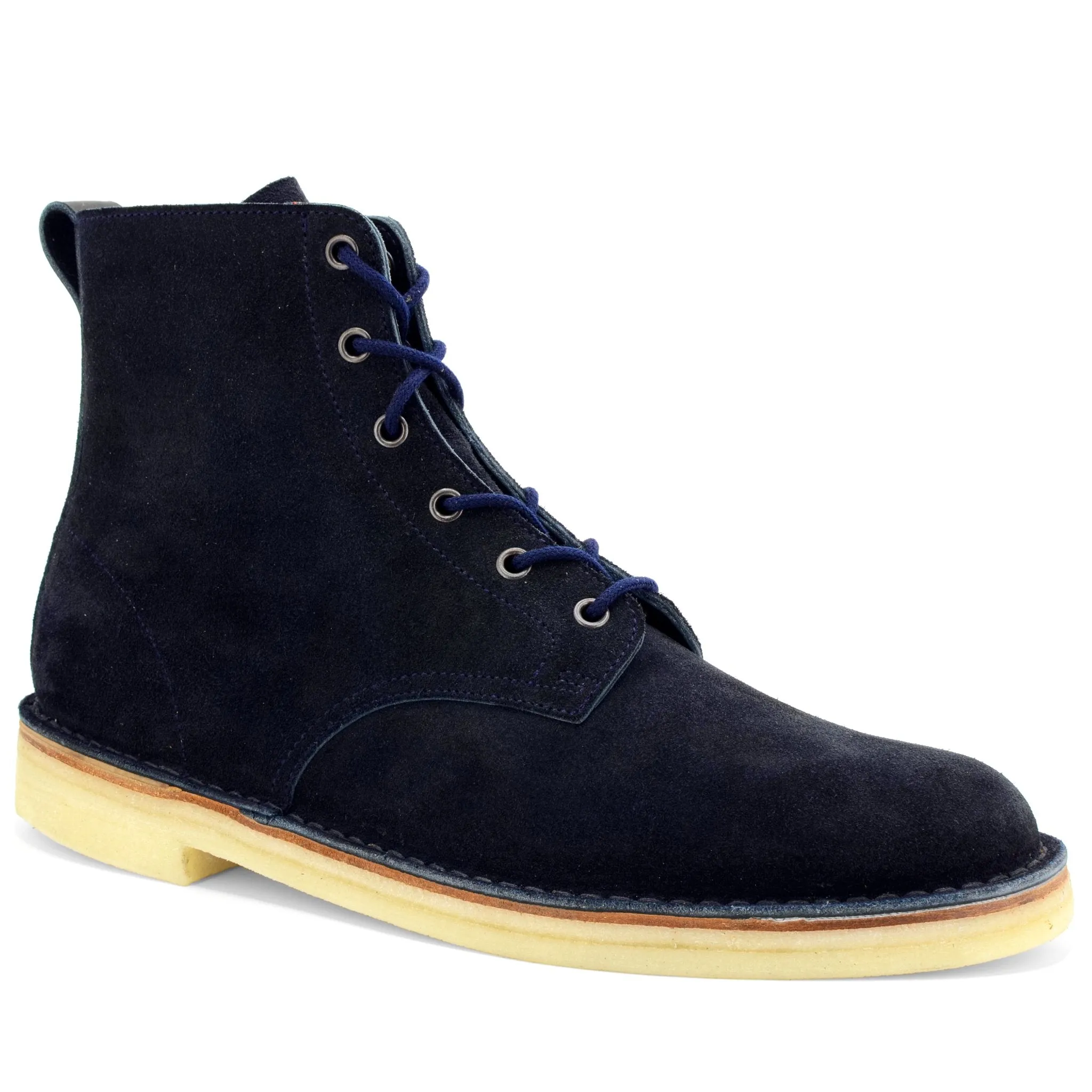 Desert Hi-Top Navy Suede