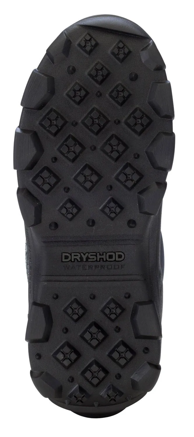 Dryshod Mens Arctic Storm Mid Black/Grey Neoprene Extreme-Cold Snow Boots