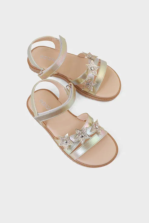 Girls Casual Sandal GQ1013-Golden