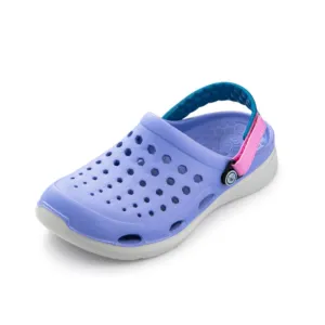 Joybees Blue Iris/Light Grey Modern Women's Clog