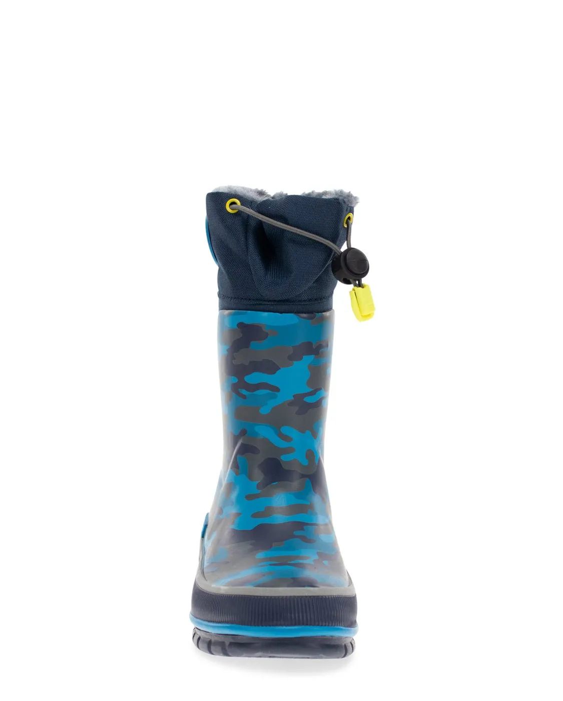 Kids Camo Frost Neoprene Cold Weather Boot - Navy