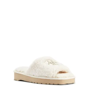 Ladies Cozy Cream Slide