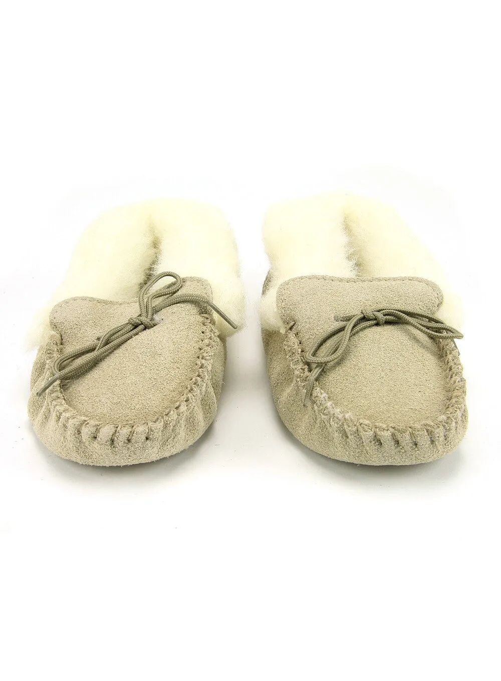 Lambswool Lined Collared Moccasins