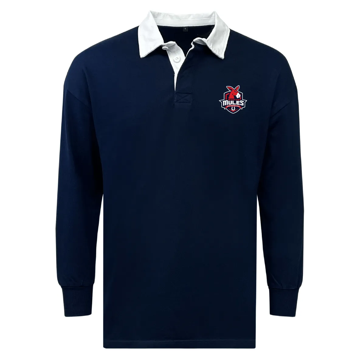 Moscow Mules RFC Classic Long Sleeve Solid Rugby Jersey