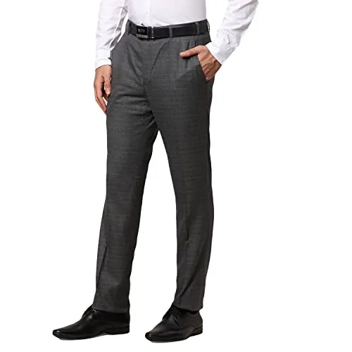 Raymond Dark Grey Trouser (Size: 32)-RMTS03547-G8