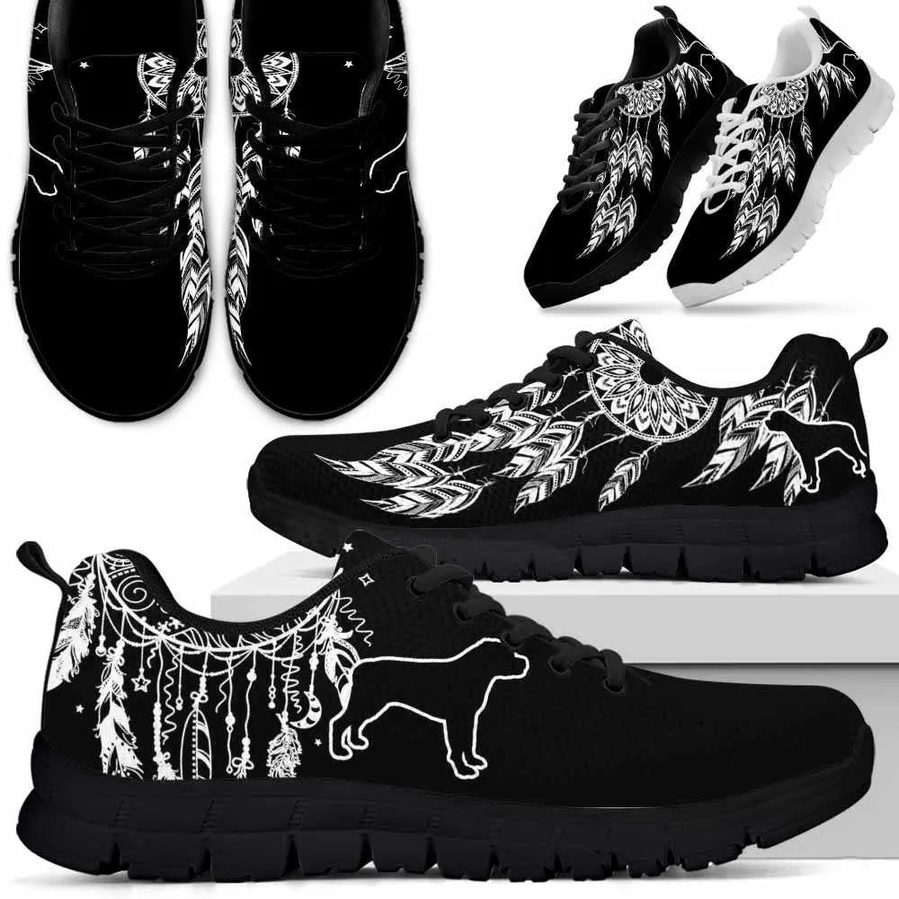 Rottweiler Sneaker, Rottweiler Dreamcatcher Sneakers Running Shoes Gift Women Men, Rottweiler Shoes