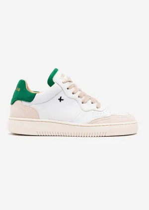 Sneakers Newlab NL11 White/Green - Sustainable