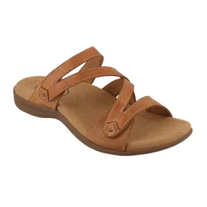 Taos Double U Slide Sandal (Women) - Caramel