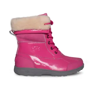 UGG Butte II Patent Dove Pink Boots - Youth