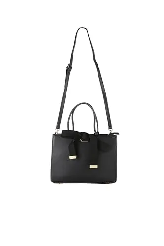 Van Heusen womens Satchel - Bow Black