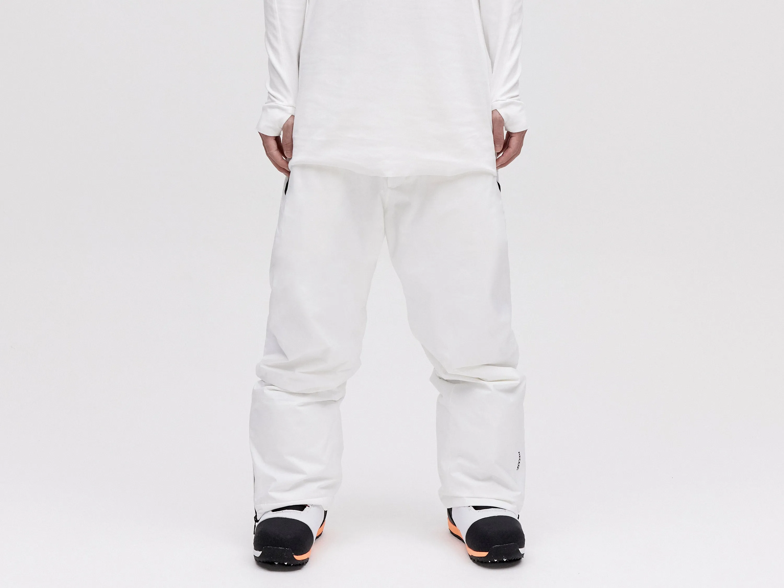 Wadded Ski Pant - White