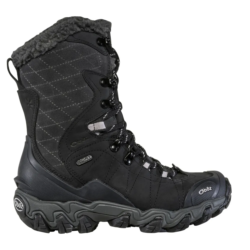 Women's Oboz Bridger 9" Insulated Waterproof Color: Black